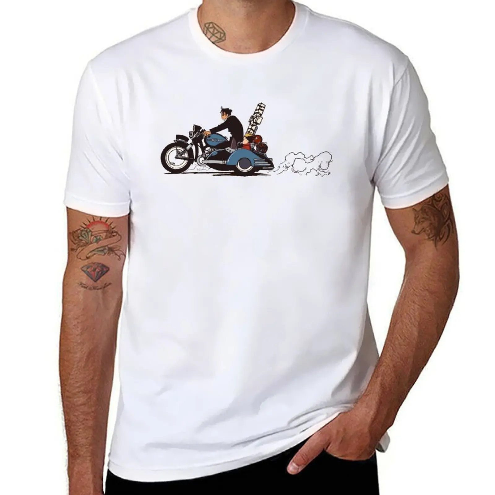 

Bike Trip T-Shirt t shirt for man cotton t shirts man 100% T-Shirt
