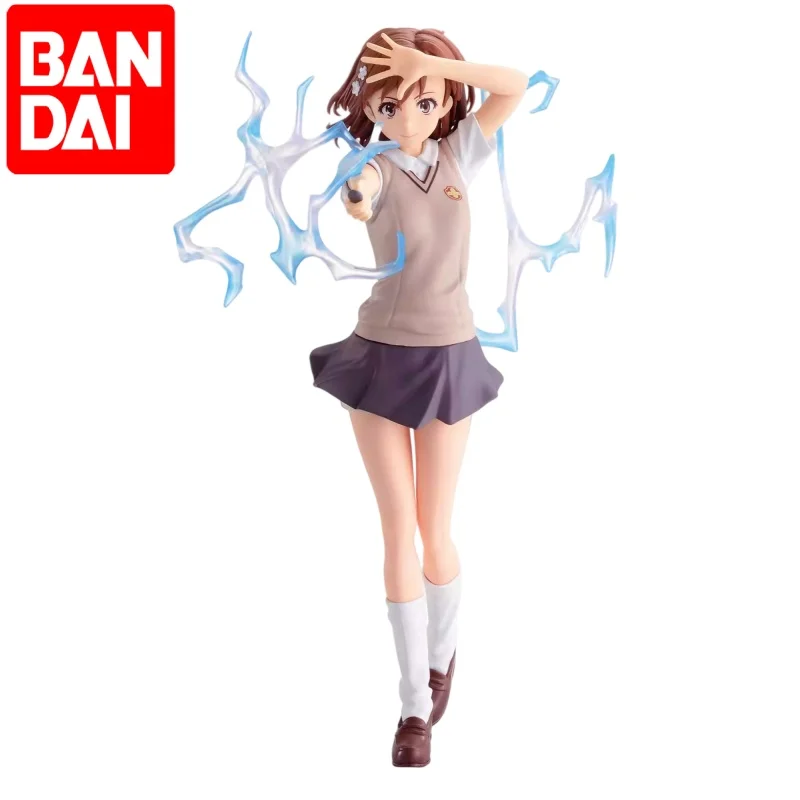 

В наличии Bandai Misaka Mikoto Espresto Level5 Electromaster ПВХ Аниме Коллекция моделей игрушек Подарки-сюрпризы на день рождения