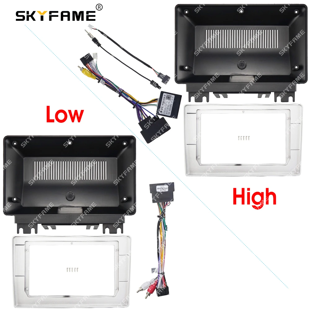 

SKYFAME Car Frame Fascia Adapter Canbus Box Decoder Android Radio Dash Fitting Panel Kit For Changan F70 Hunter Kaicheng