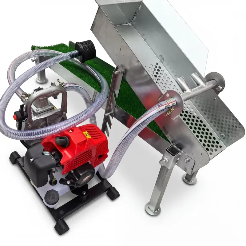 Portable No. 1 gas-fired gold panning tank | 1.6kW small gold washing machine for small gold exploration