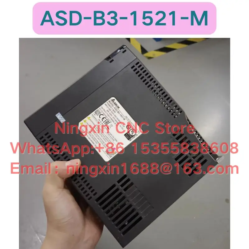 Used ASD-B3-1521-M Servo Drive Functional test OK ASD B3 1521 M