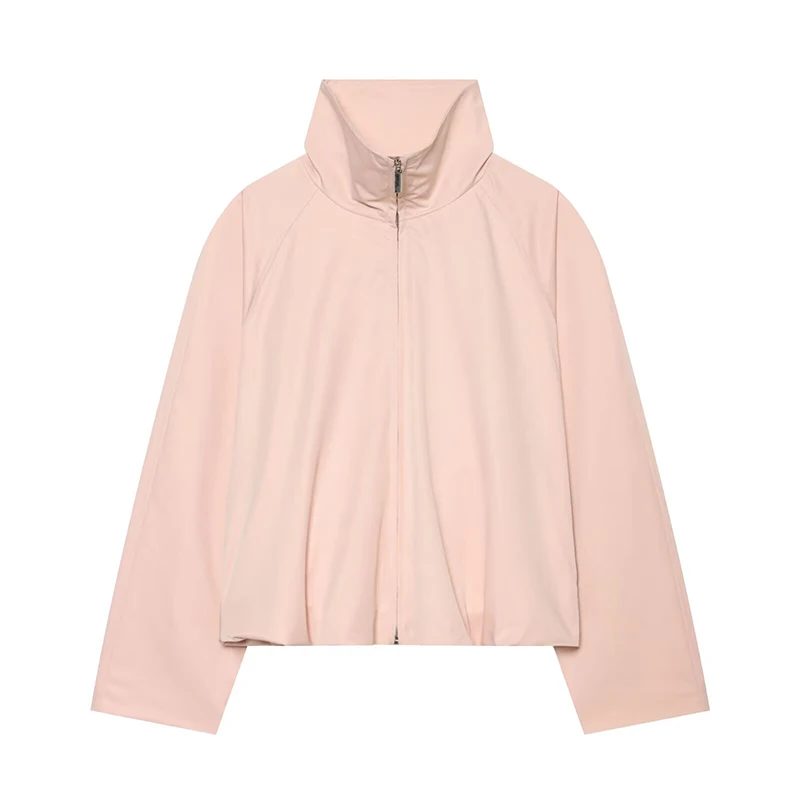 Autumn New Women's Jackets 2026 New Fashion Youth Pink Elegant Travel Warm Coats Blouse Fall Women's Street Chic Casual Jackets