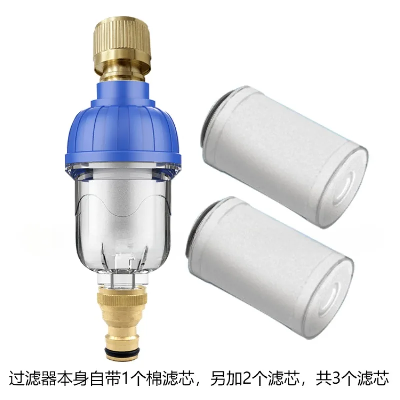 RV Modification Accessories Water Pipe Filter Camp Outdoor Faucet Impurity Water Filter 5 Micron Water Purification