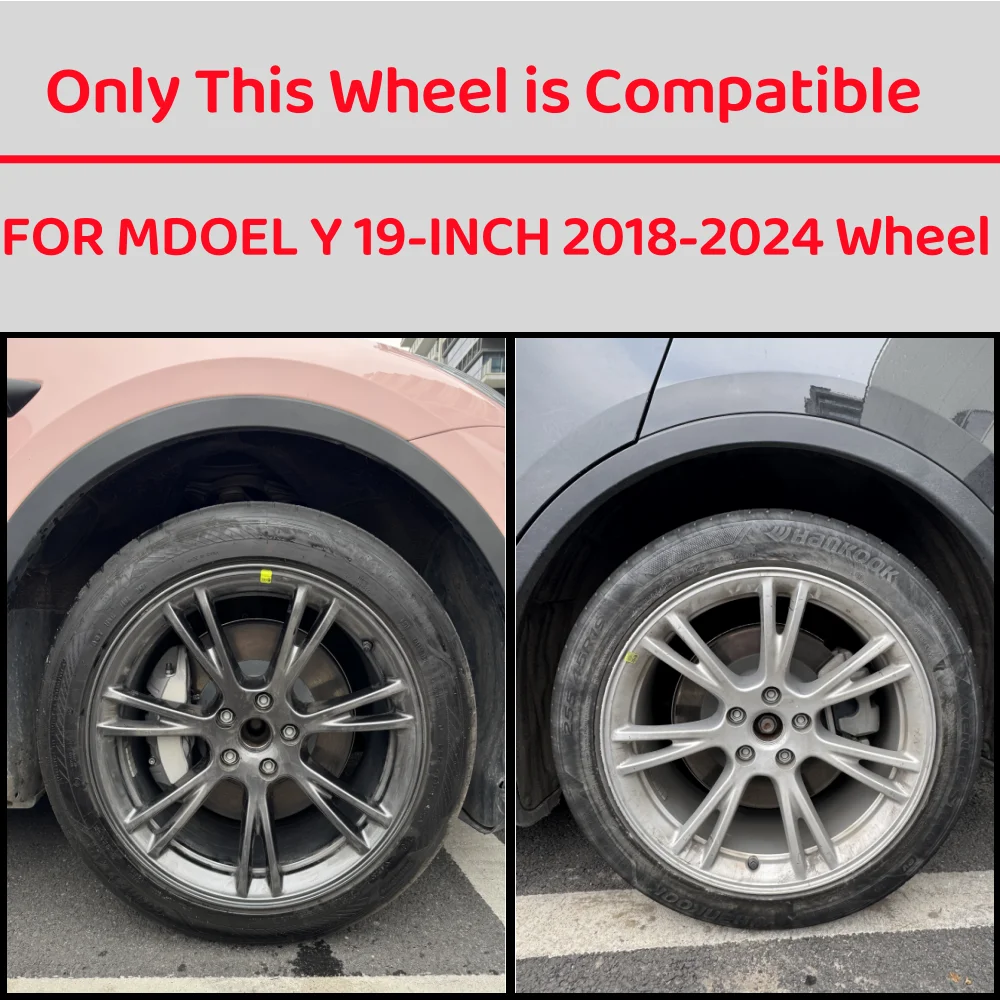 4PCS For Tesla Model Y 2020 Full Cover Hubcap Performance Replacement 19 Inch Wheel Cap Original Car Wheel Cap Accessories 2022