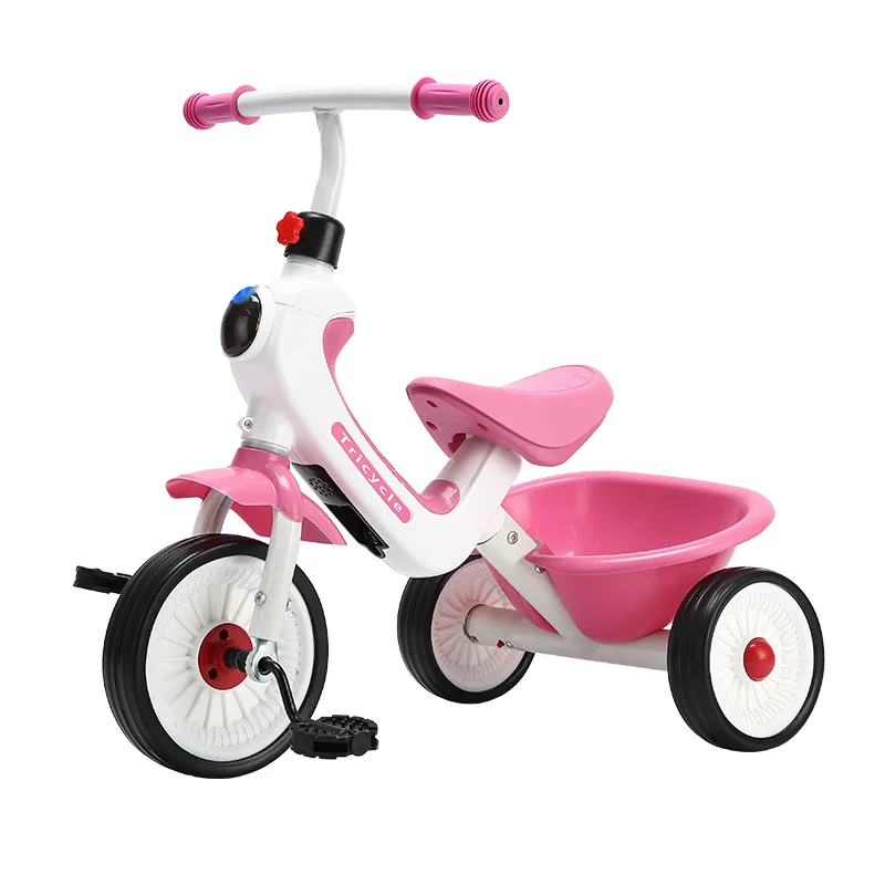 Tricycle à pédale pour enfants, bébé de 2 à 6 ans