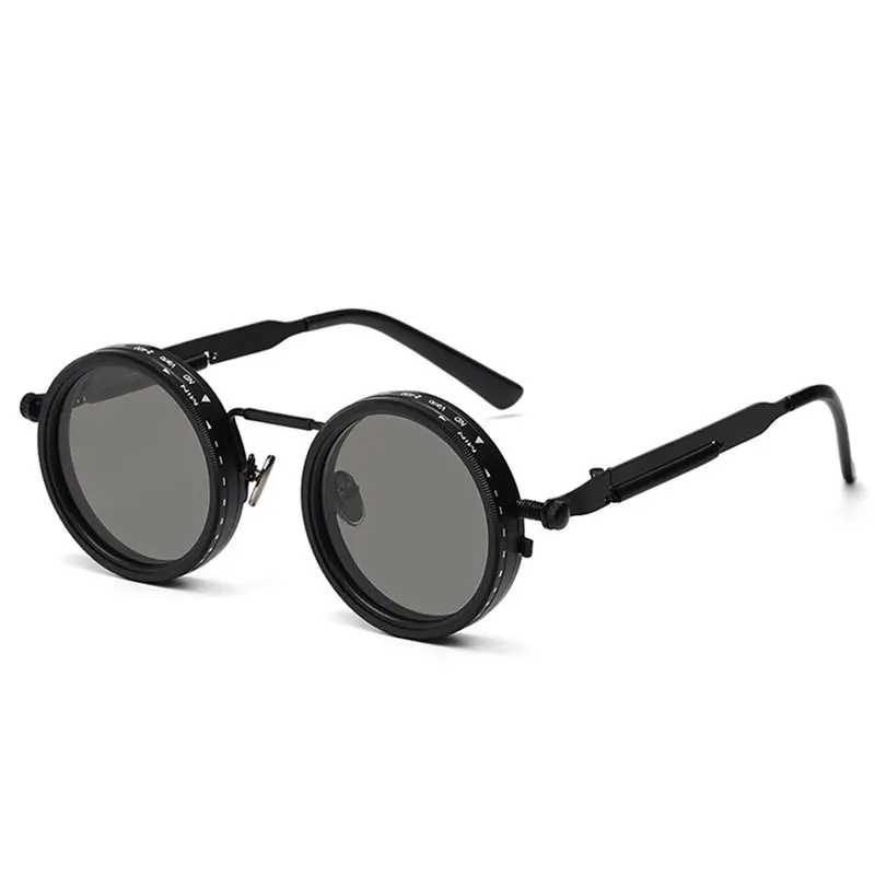 ABNR 2X ND9 Adjustable Dimming Sunglasses Filter Glasses UV Resistants High-Definition Polarized Sunglasses 49Mm Black