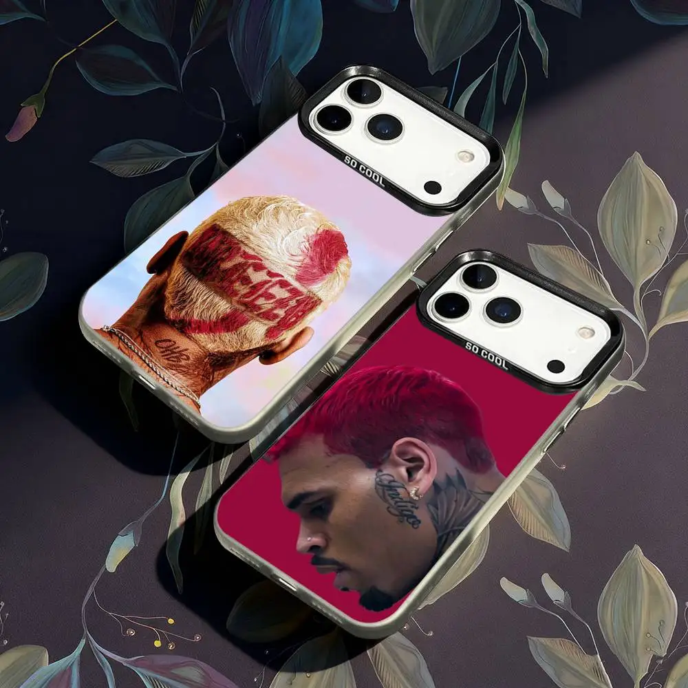 

C-Chris Brown 11:11 Phone Case For iPhone 17,16,15,14,13,12,X,8,Pro,Max,Plus,E,SE4,Air,Mini IMD Matte Black