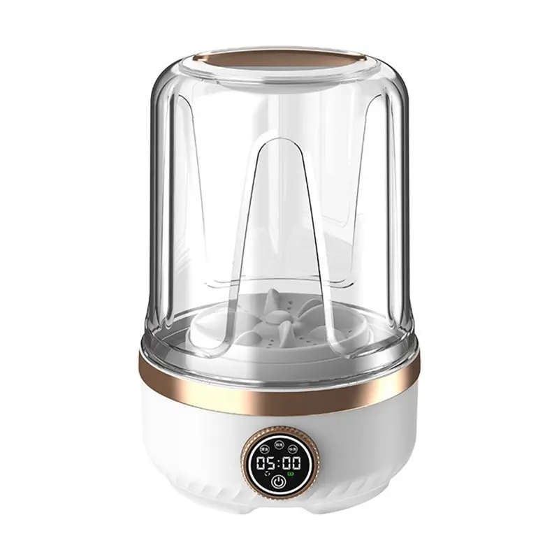 

A76G-Wireless Fully Automatic Portable Washer Washing Machine 2L Mini Size Ideal For Socks Underwear For Travel Home Use