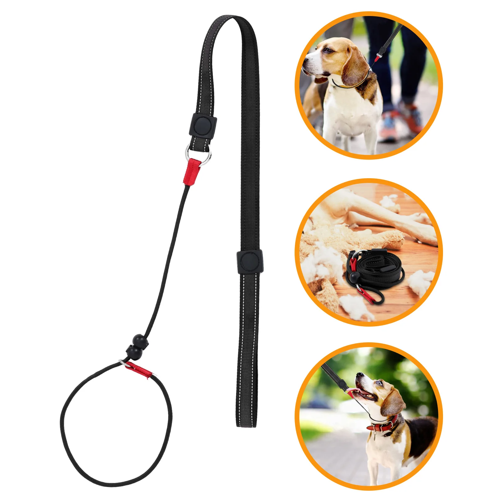 

Anti Slip Dog Training Rope Leash Bite Resistant Puppy Polyester No Pull Control Prevent Choke Suitable All Breeds
