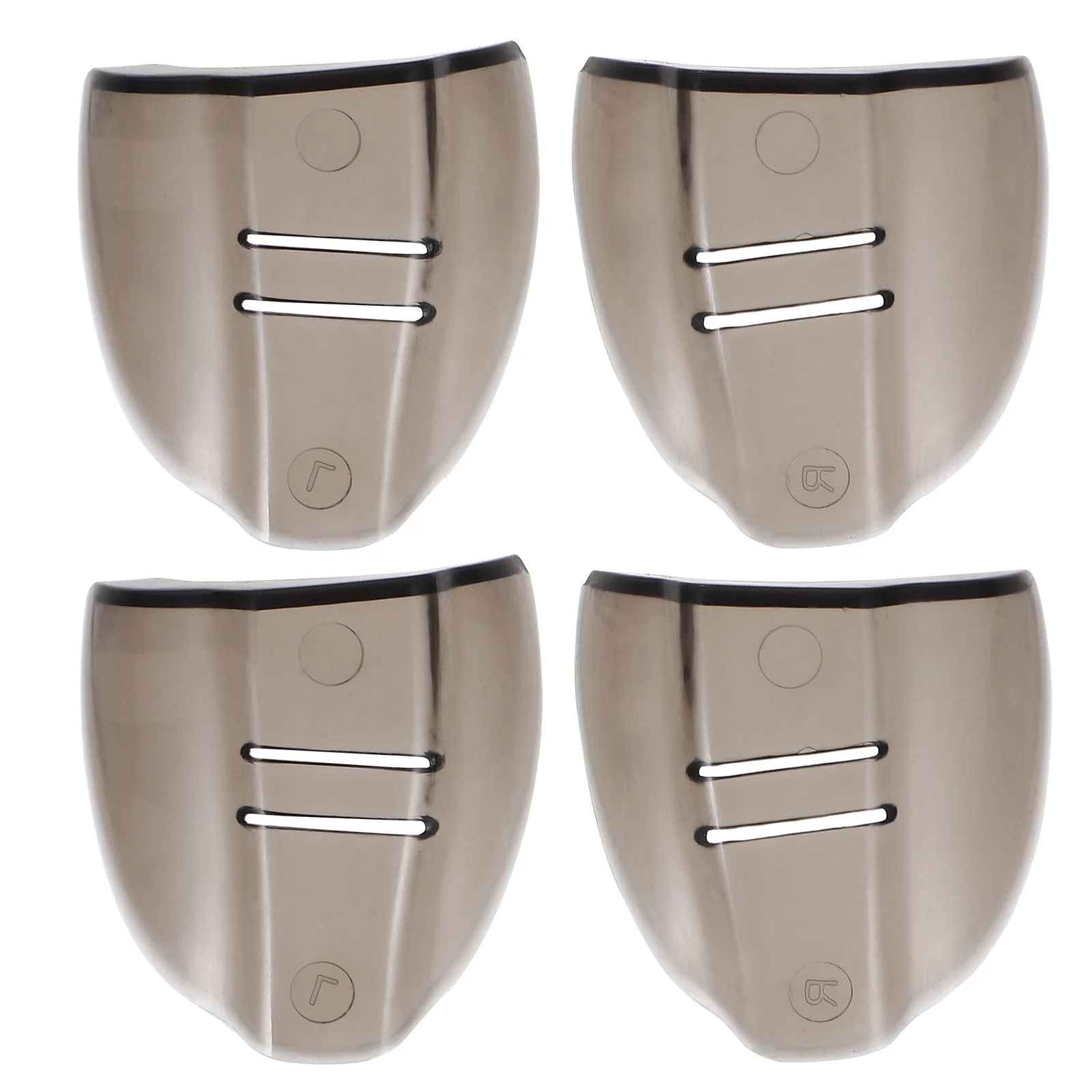 2 Pairs Eyeglasses Side Shield Eyewear Protector Wing Sideshield for Brown Protective Shelter