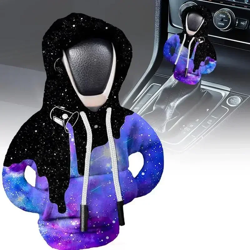 Car Manual Automatic Universal Shift Lever Interior Decor Gear Shift Hoodie Cover Shift Cover car Gear Handle Decoration