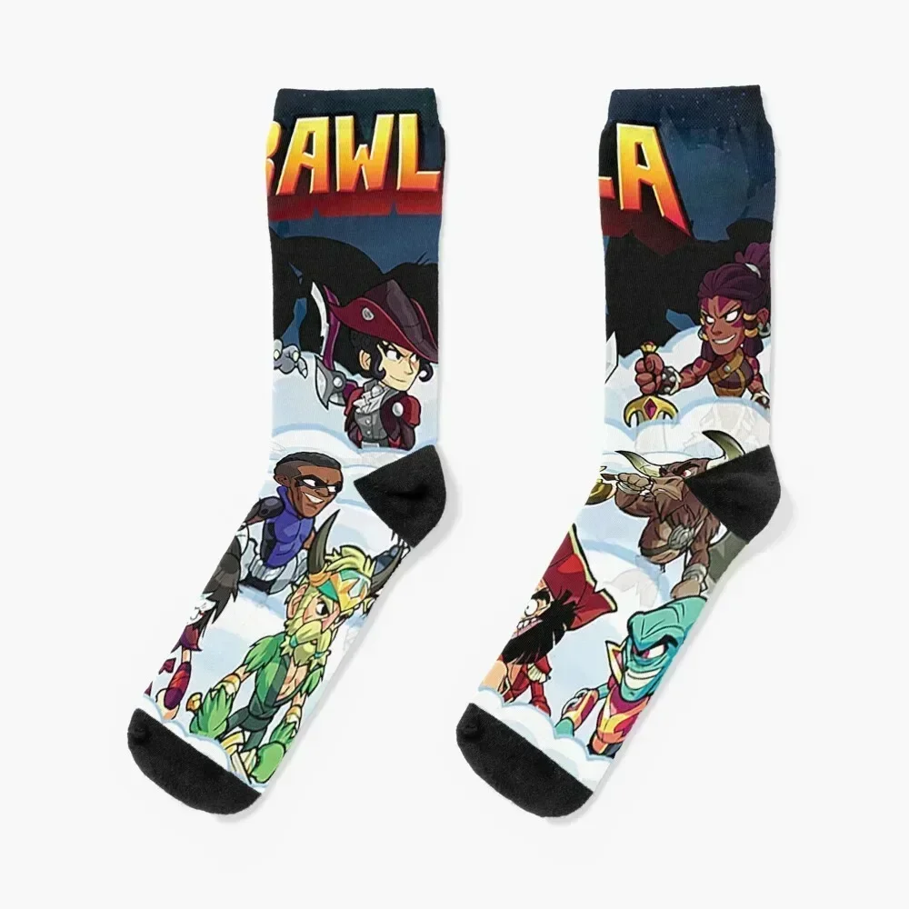 Die Brawlhalla-Familie Socken Schuhe FASHION bewegliche Strümpfe Sommersocken Damen Herren