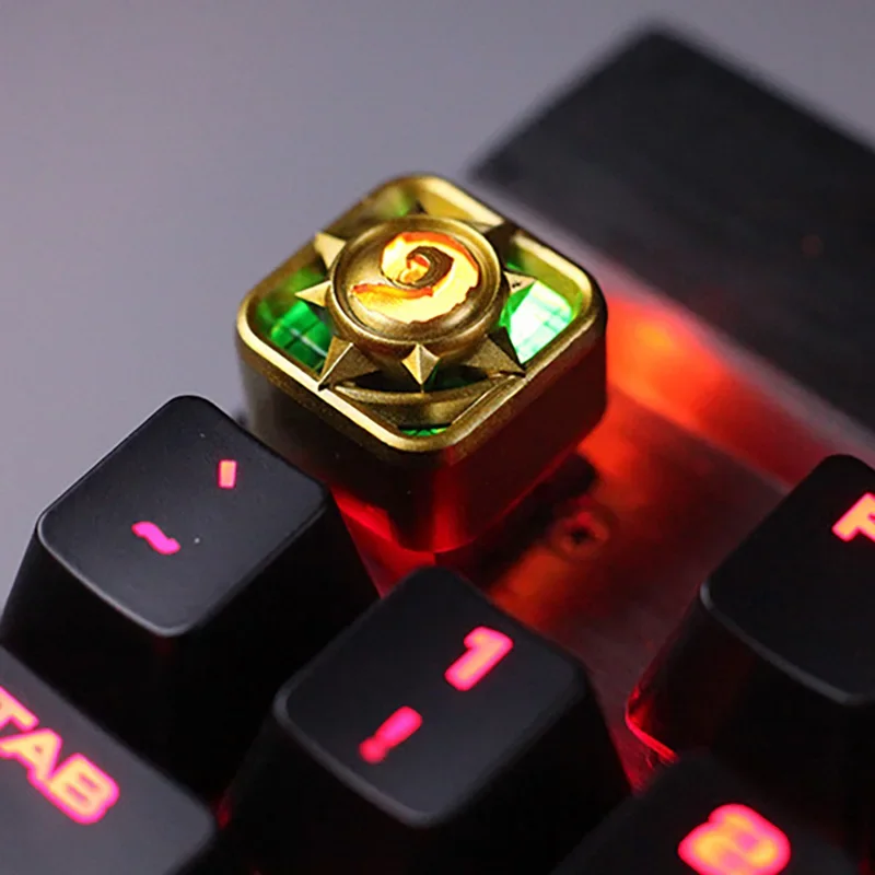 Handmade 3D teclado mecânico Keycaps, decoração de resina personalizada para teclado, acessórios PC Gamer, presentes criativos para homem