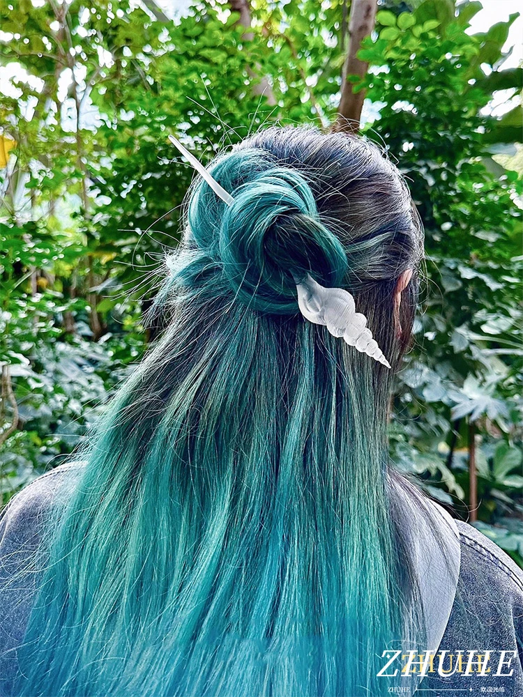

The Sweet And Romantic 3D Printed Conch Hairpin Is A Niche Design For Women's Fashionable Jewelry Accessories