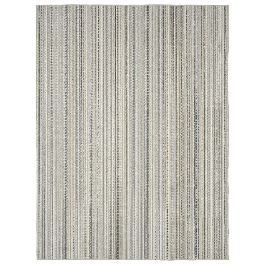 Carnival Stripe Assorted Earth Tones Indoor Area Rug 7' x 10'