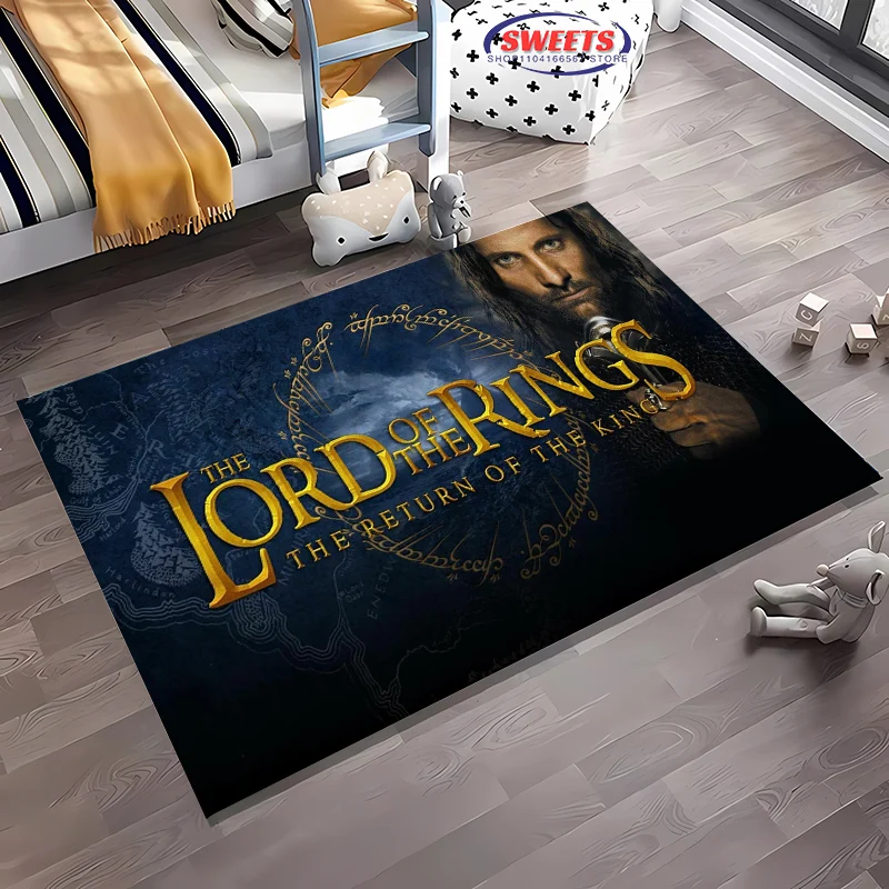 The Return of The King Carpet, Living Room Bedroom Bed Mat, Comfortable Non-slip Durable Rug, Modern Simple Style, Washable Rug