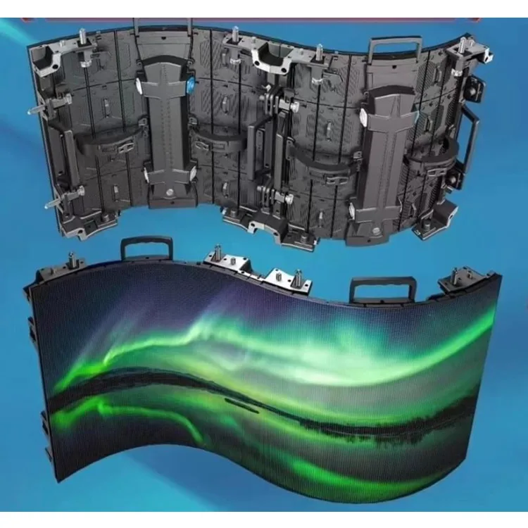 Tela interna com display LED Pixel fino P2.6 Aluguel Formas criativas Estágios de concerto Fundo Painel 500x500mm