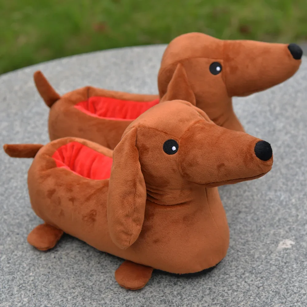 Fluffy Special Cute Slippers Funny Shoes Men Women Winter Slippers Custom  Home House Slippers  Indoor Dog