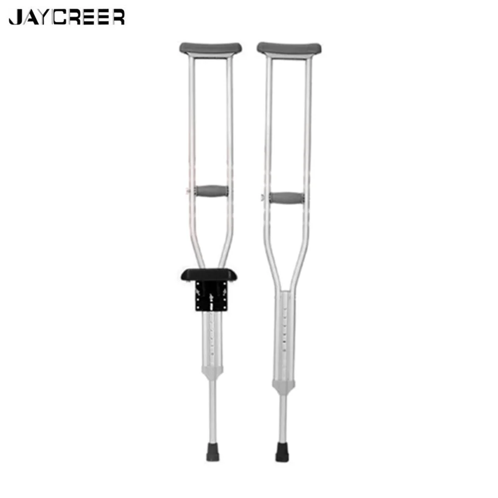 JayCreer Underarm Crutches With Knee Brace