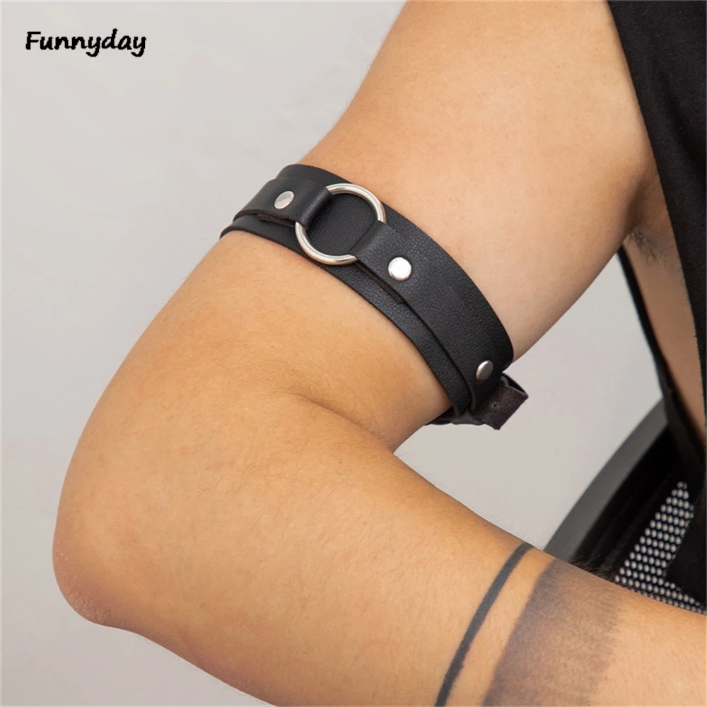 مثلي الجنس الهذيان تسخير رجل بولي Leather الجلود اليدوية الشرير نمط عبودية الوثن اكسسوارات الجنس لعب للرجال الملابس الداخلية الملابس الداخلية الرباط حزام