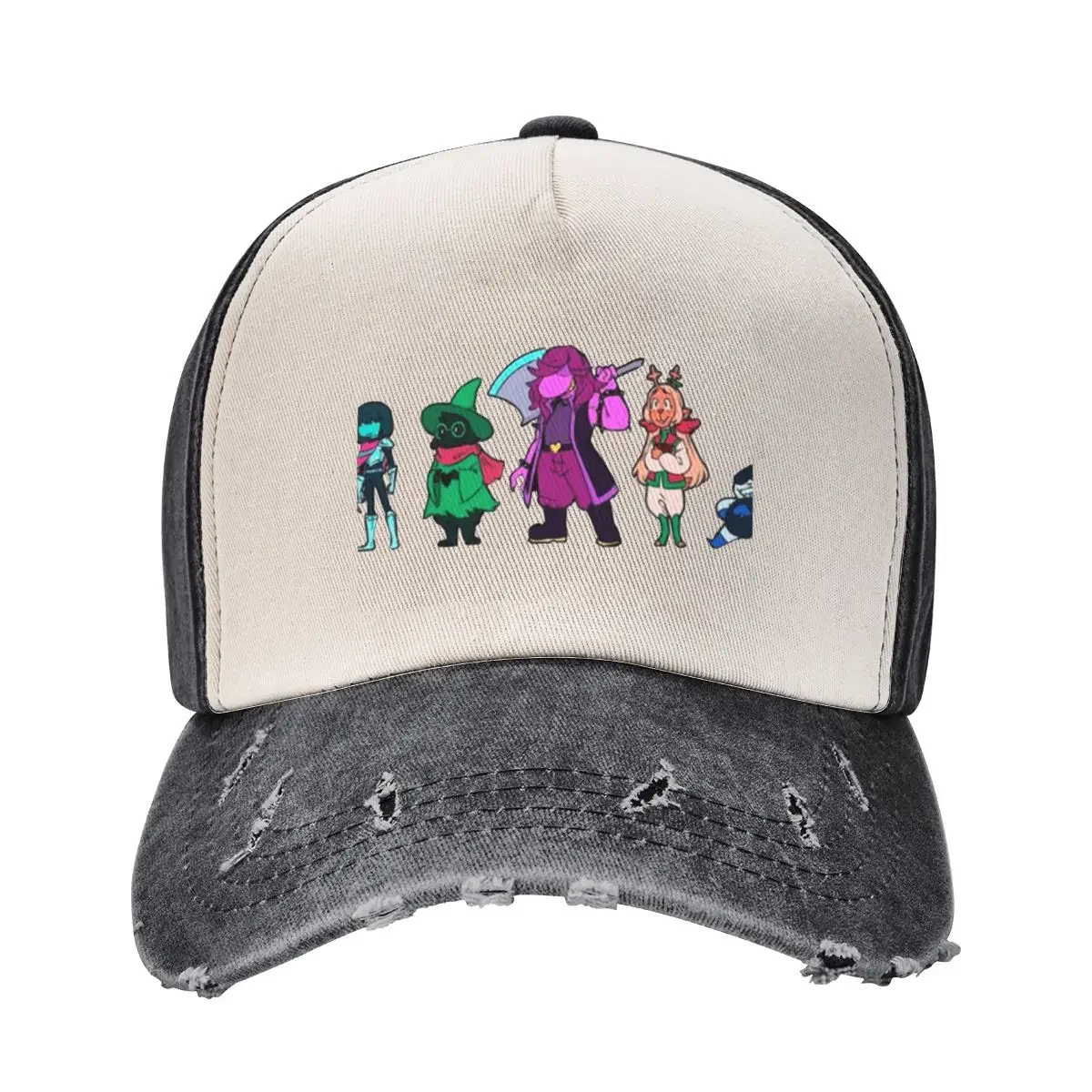 Deltarune Characters Baseball Cap sun hat dad hat Sun Hat For Children party Baseball Men Women's