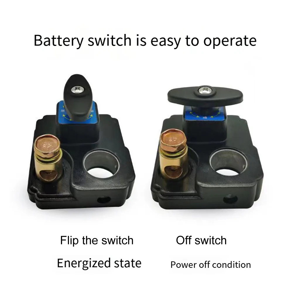 Battery Safety Battery Disconnect Switch Anti-leakage Power Management Current Control Switch Car Battery Disconnect