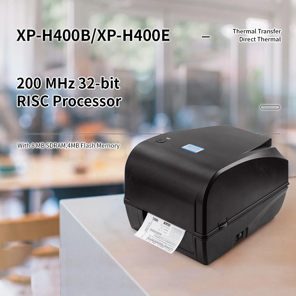XP-H400B/T458B interface USB+S - Commercial Ribbon Printing Machine 评论和价格