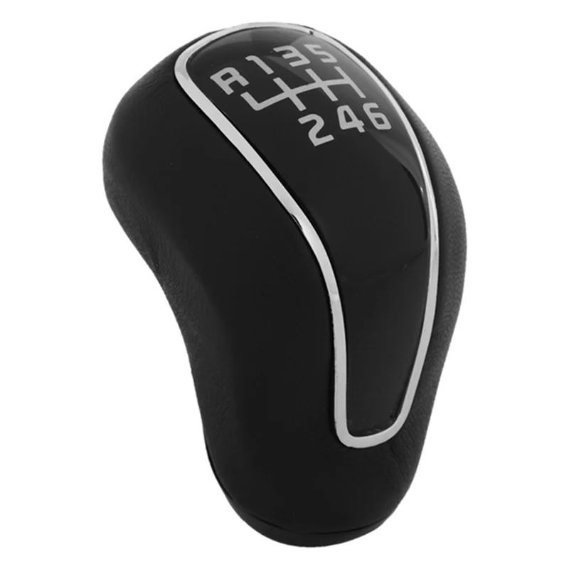 

R1-6 Speed PU Leather Car MT Gear Shift Knob Lever Stick Shifter Knob For Kia Forte Cerato K3 2012-2016 43711A2300D3B
