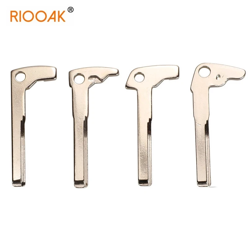 10pcs Uncut Remote key Blade Replacement Emergency Spare Key Blade For Mercedes Benz 2008 E300 C200 C300 S350 S300 S500