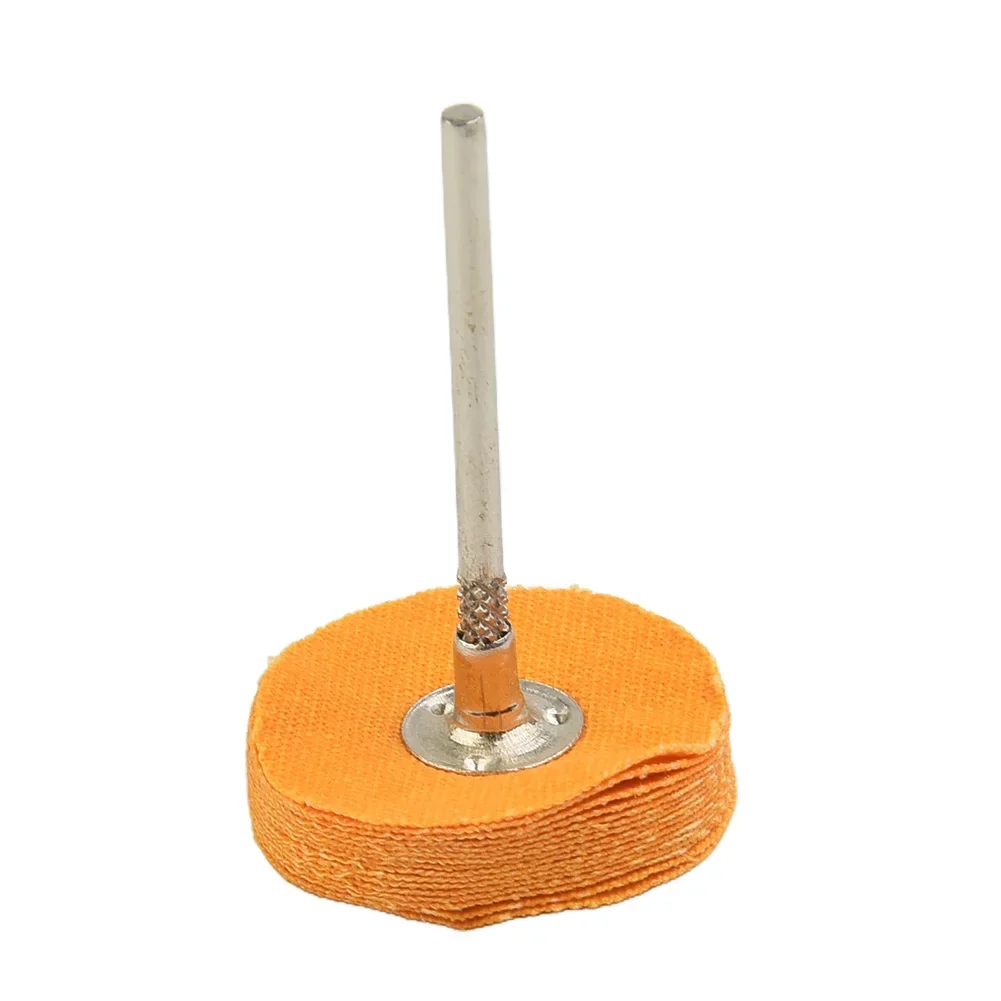 Buffing Wool Yellow Cotton Cloth Polishing Wheel Set Gadget Elements Pack Pads Shank Electrical Grinding Parts Supply