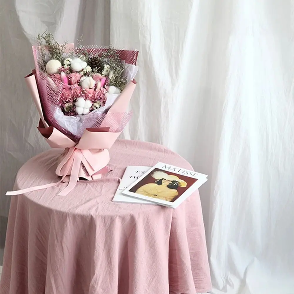 Gray Background Decoration Tablecloths Props White Cloth Backgrounds Backdrop Cotton Cloth Backdrop Cloth Photography Backdrops