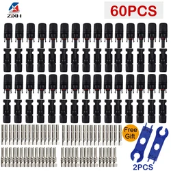 200/100/30/20/10/5 Pcs DC Solar Connector 1000V30A Panel Stecker IP67 waterproof Connectors Kit for PV/MC Cable 2.5/4/6mm2