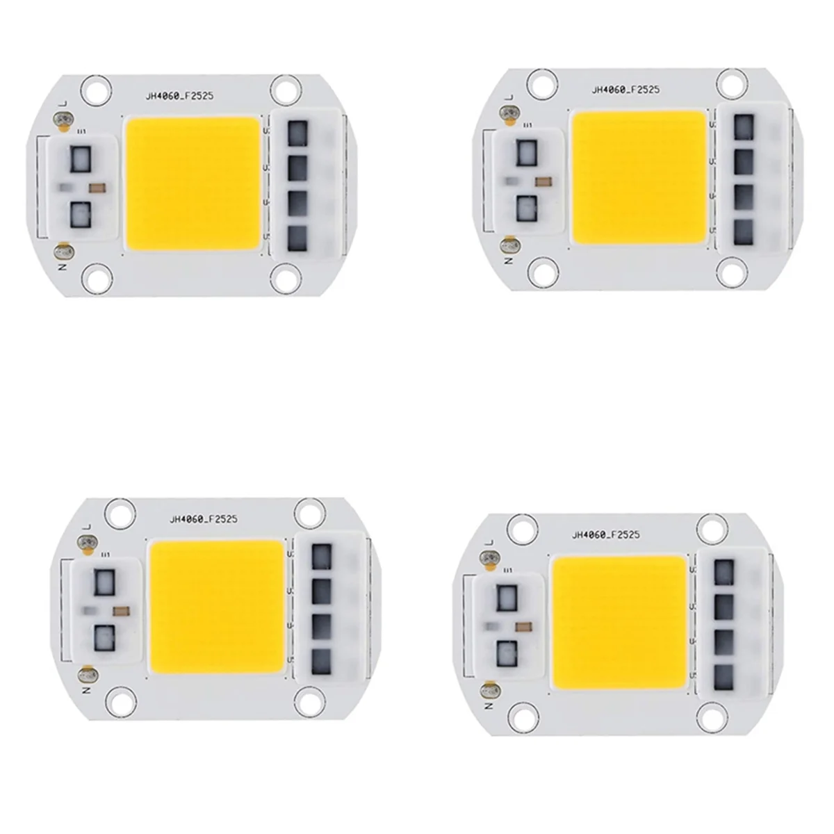 A72P 4X Warm White LED Bubles Energy Saving Chip High Voltage Light Source High Power LED Chip for Traffic Lighting 100W 220V