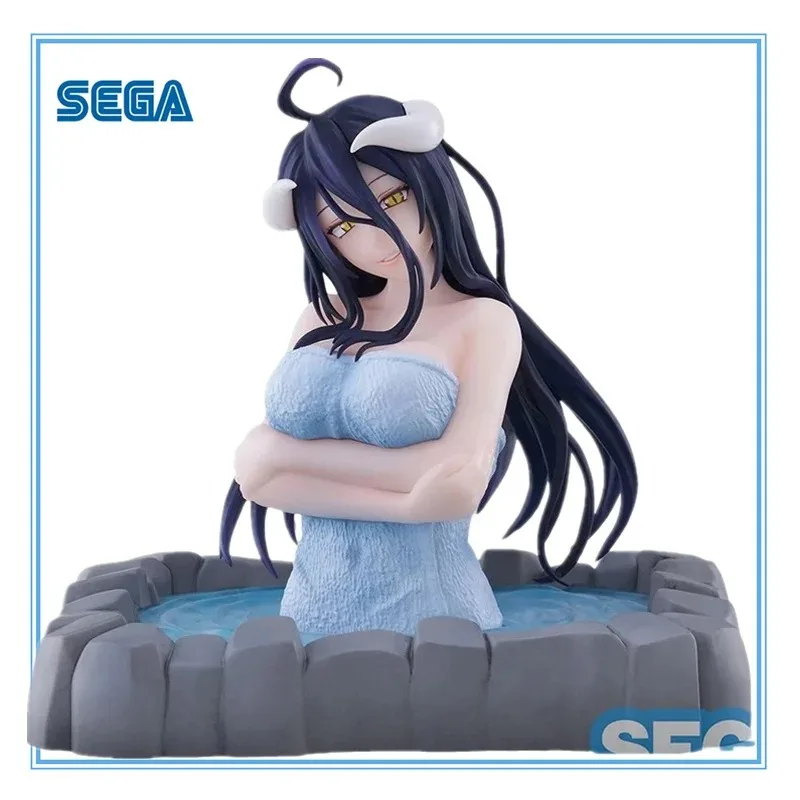 

In Stock Original SEGA Overlord Albedo Hot Spring Park PVC Anime Figure Action Figures Model Toys Gifts