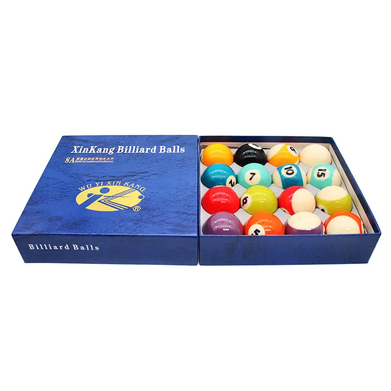 

XINKANG High Quality 8A Grade 57.2mm (2-1/4") Billiard Pool Ball of 16pcs/box for Pool/9-ball Game