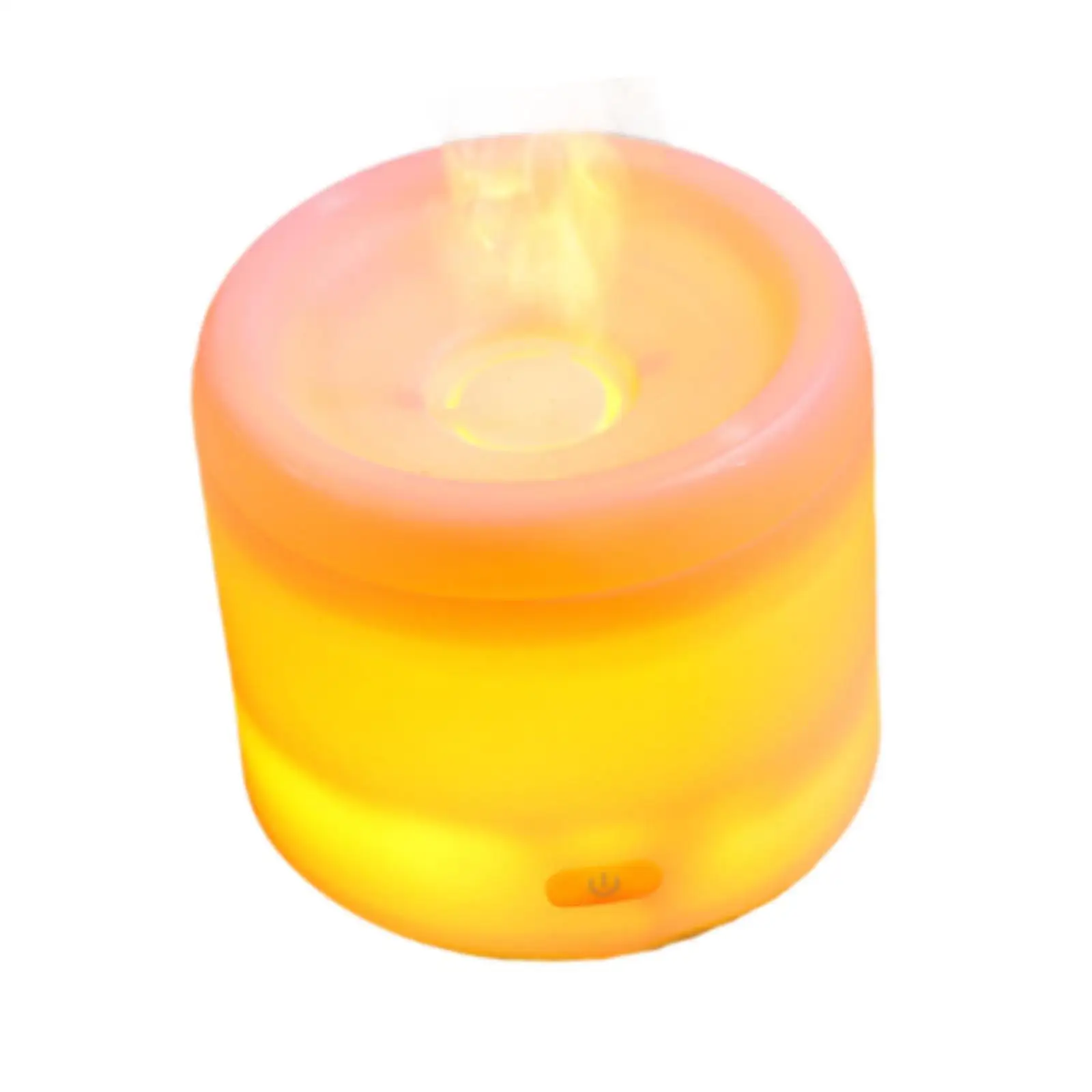 Маленький увлажнитель, тихий ночник, многофункциональный регулируемый резервуар емкостью 300 мл с красочным светом, диффузор эфирного масла для офиса