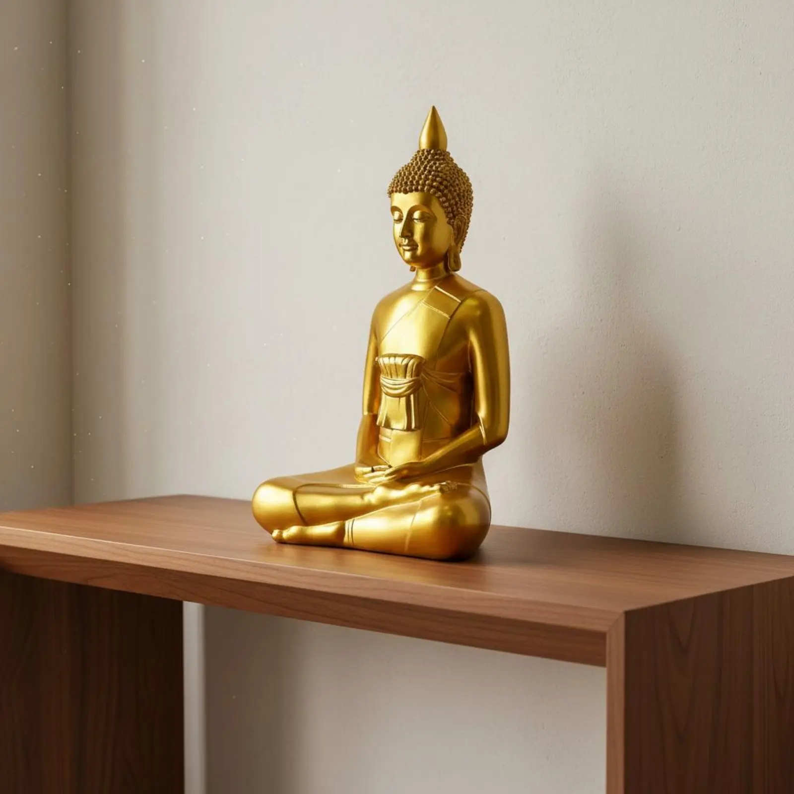 

Thai Design Buddha Decoration Colorfast Meditating Buddha Figurine House Decoration for Living Room, Entryway