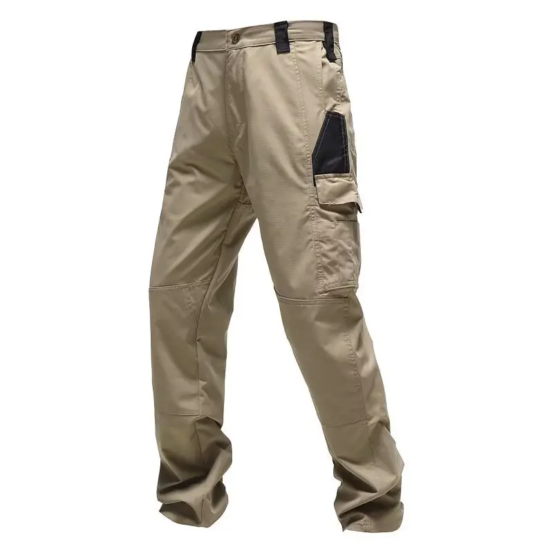 Men's lightweight tactical pants, wear-resistant work pants, governor training water-repellent outdoor multi-pocket cargo pants - view 5