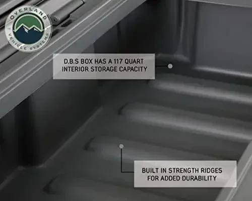 Hot Sellers.Overland Vehicle Systems 117 Quart Dry Storage Box, Overland Storage Case, Off Road Storage Case, Waterproof.NEW