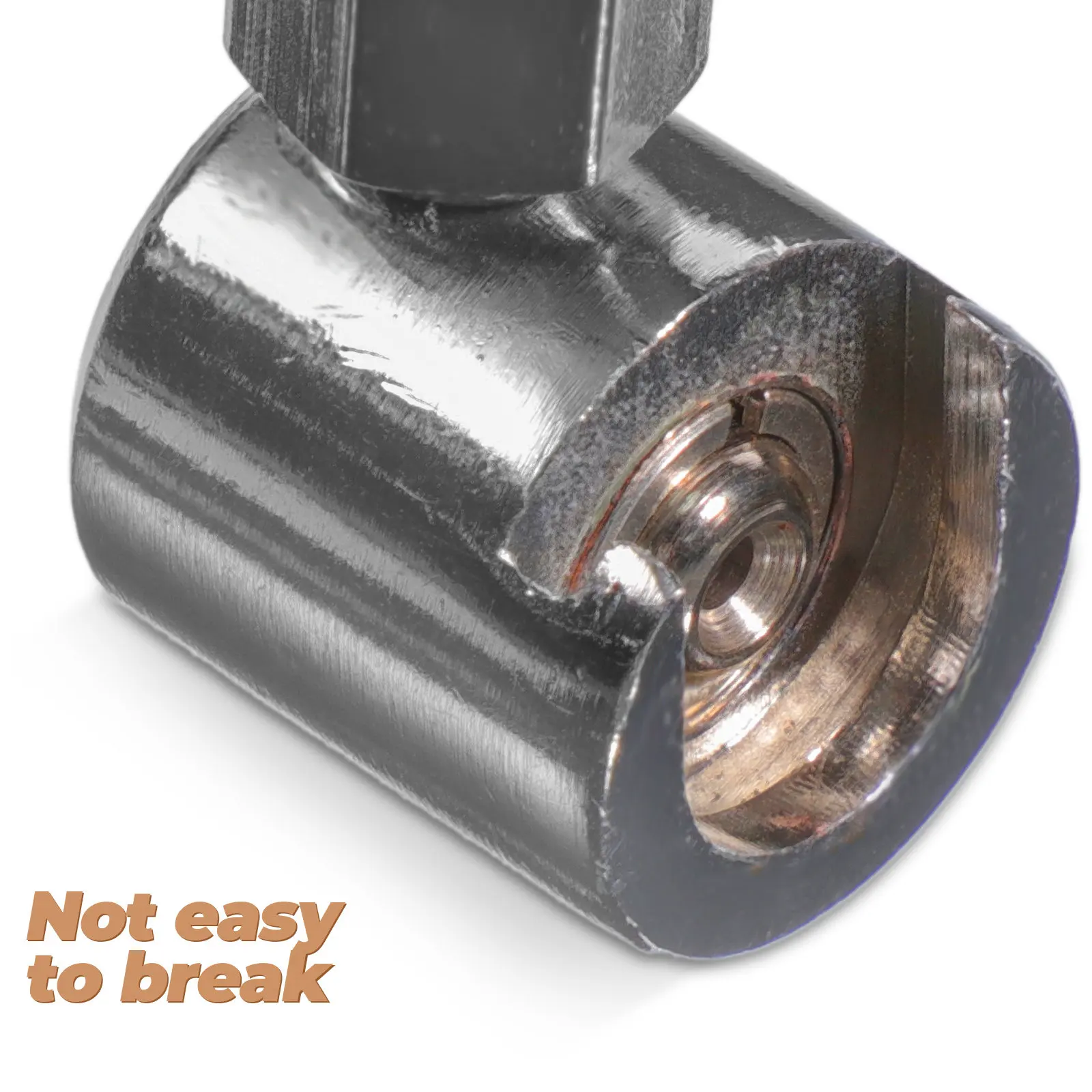 Button Head Grease Fitting Zinc Alloy Iron Hydraulic Replacement Fitting Wear-Resistant Secure Connection Easy Replacement