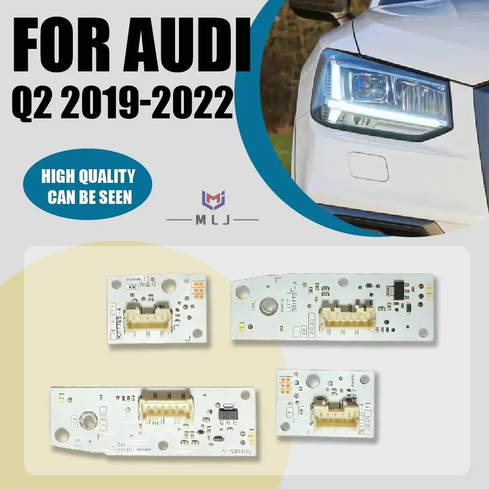 DRL Blinker-Lichtquellenplatine Chips Scheinwerfer Tagfahrlicht-Lichtquellenchip für Audi Q2 2019-2022 81A998473 81A998474