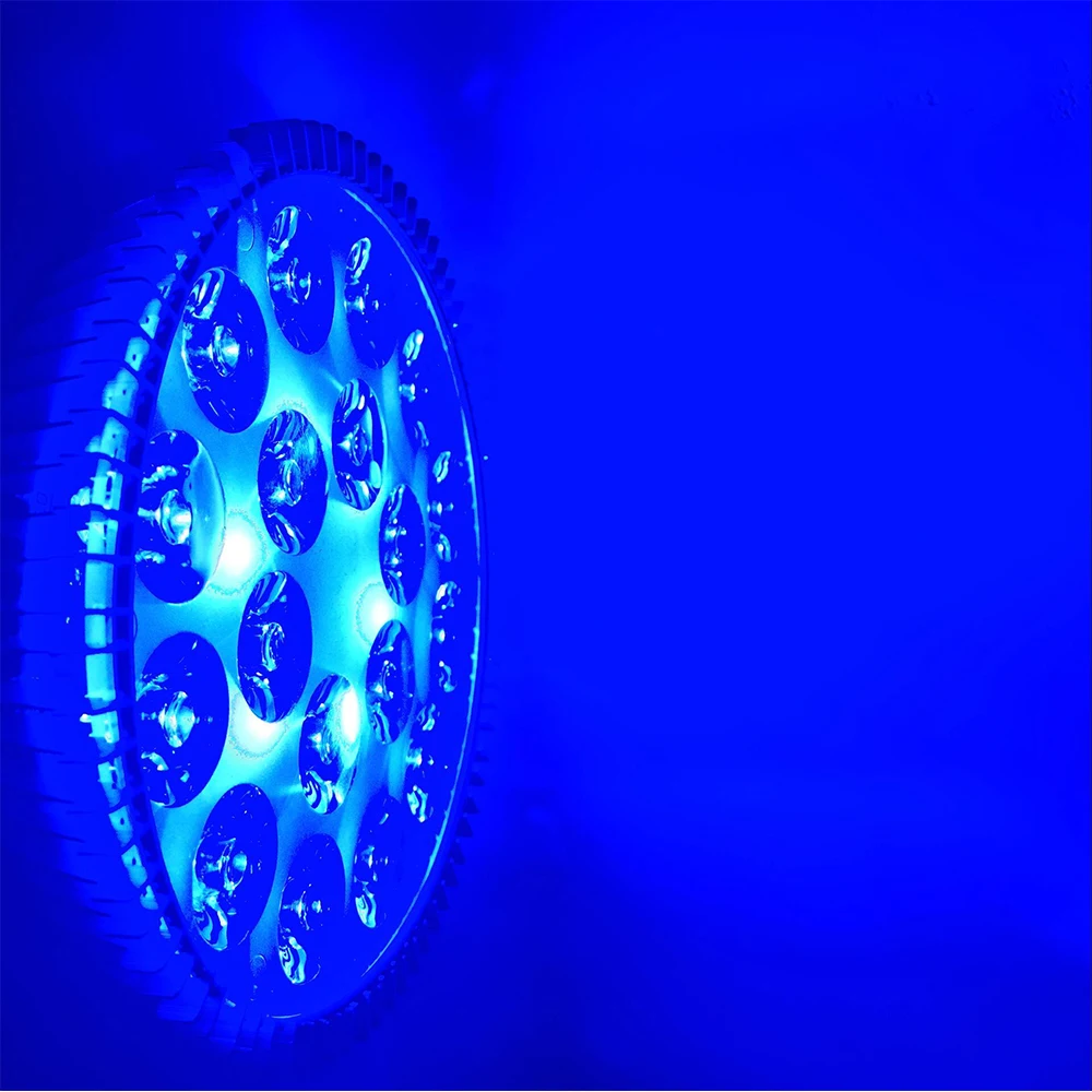 54W Pure Blue 450nm LED PAR38 Bulb E27 Grow Light Bulb, Aquarium Light Bulbs, LED Plant Grow Lamps