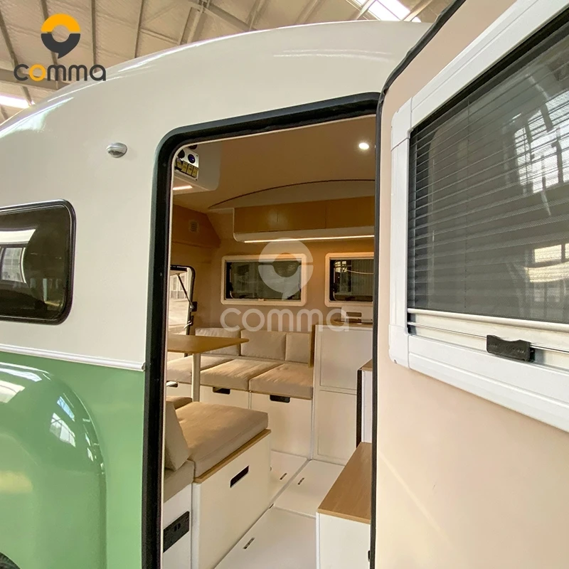 Características autoajustables Fabricantes de caravanas China Campers En Caravan Roulotte