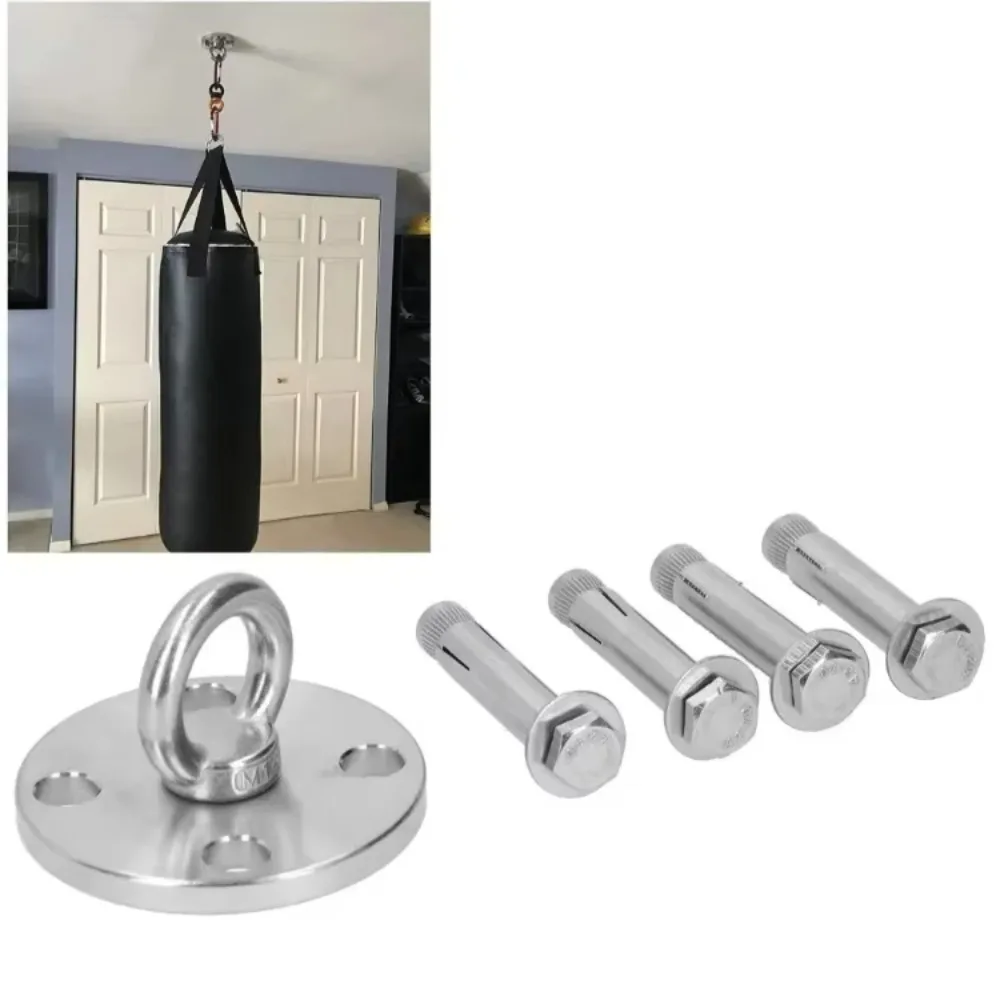 

Ceiling Bracket Wall Mount Yoga Hammock Suspension Swing Sandbag Fixing Hook 304 Stainless SteelDG-08