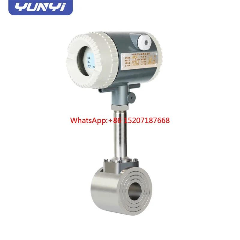 factory high precision 4-20mA steam air smart vorte x flow meter