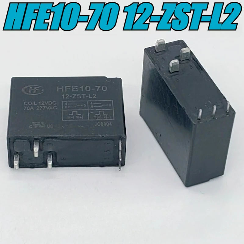 （Brand New）1pcs/lot 100% original genuine relay:HFE10-70 12-ZST-L2 70A 12VDC 5pins Latching Relay