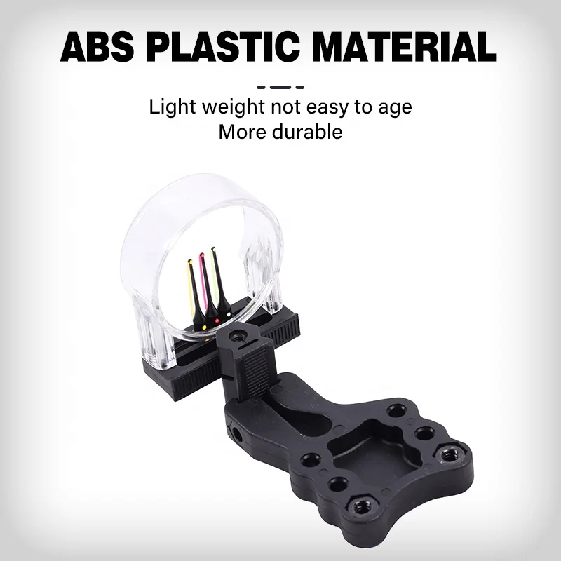 مجمع القوس البصر الرماية 3 دبابيس نطاق مجهر قابل للتعديل المعادن الصيد المهنية مركب السهم مجموعة الملحقات #3