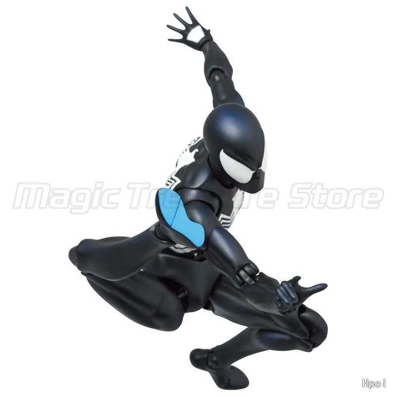 

【MT】Original Medicom Toy MAFEX No.168 MARVEL SPIDER-MAN BLACK COSTUME COMIC Ver Action Figure Toy Model