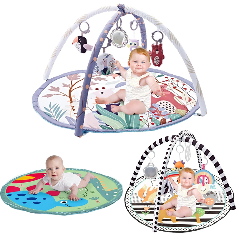 newborn-multifunctional-event-fitness-frame-early-education-tummy-time-puzzle-enlightenment-game-interaction-toys-mat-baby-gift
