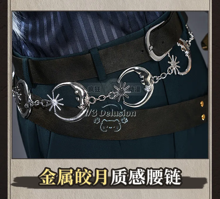 

Костюм для косплея Identity V: Мастер-кукольщик, модная униформа для вечеринок, наряд для Хэллоуина, одежда для ролевых игр, 1/3 Delusion